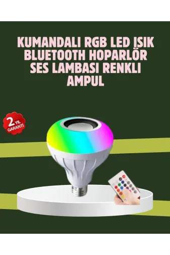 Hsc bilişim klt8912733891324 Hoparlörlü Led Ampul – Ev Ve Ofis İçin Akıllı Aydınlatma Çözümü
