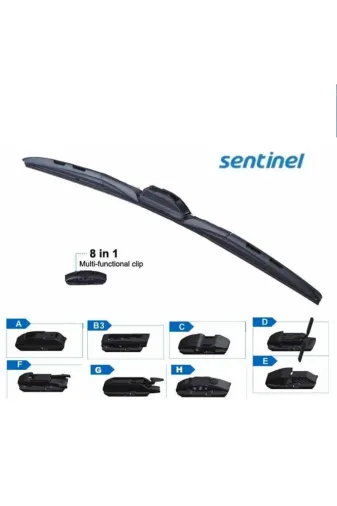 Hsc bilişim otoSLC-ONW86 Sentinel Hybrid Silecek 8 Aparatlı 480Mm
