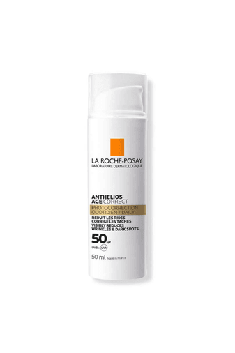hTUdM0gbQY La Roche Posay Anthelios Age Correct Yaşlanma Karşıtı Nemlendiricili Hyalüronik Asitli Spf50 Güneş Kremi 50Ml