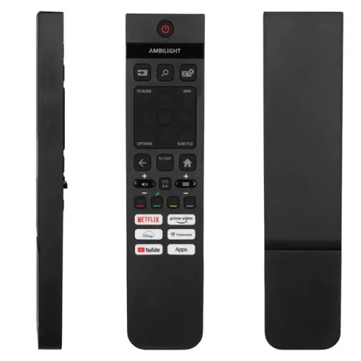 Huayu Phılıps Hph261 Ses Komutsuz Netflıx- Dısney Plus-youtube-prıme Vıdeo Tuşlu Lcd Led Tv Kumanda