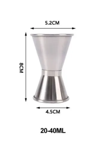 HubbyChef 22OLCK2040 Kokteyl Bar Ölçeği 2/4 Cl Çelik