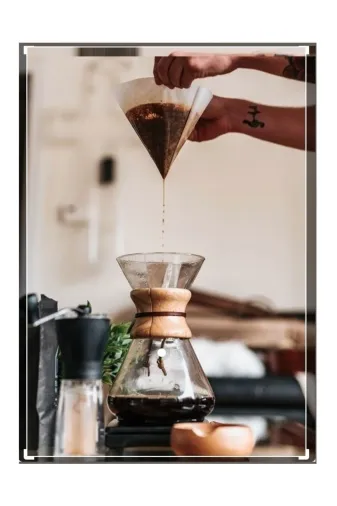 HubbyChef TYC00420513164 Filtre Kahve Demliği Chemex Dripper 800Ml