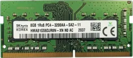 HYNIX 8GB DDR4 3200Mhz CL22 Notebook Ram HMA81GS6DJR8N-XN (Kutusuz) (1.2V)