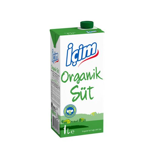 İÇİM içim4875 İçim Organik Süt 1 L