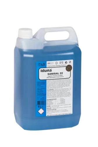 Iduna 8697431323253 Sanisal 22 Hijyenik Temizlik Ve Sanitasyon Ürünü Alkali Kireç Çözücü 5 Lt
