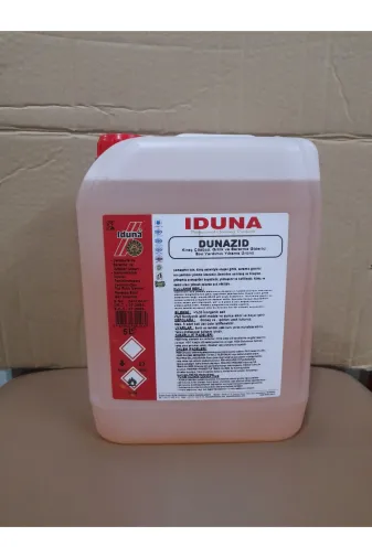 Iduna DNZ Dunazid(Kireç Çözücü,grilik Ve Sararma Giderici Sivi Yardimci Yikama Ürünüdür)