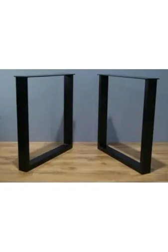 İlgi Trafik 50x70 cm Kare Masa Ayağı Bahçe Mobilya Ofis Yemek Masası Ayağı