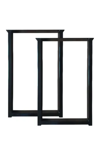 İlgi Trafik kareayak 50x75 Masa Ayağı Ağaç Kütük Bahçe Mobilya Ayakları Metal Ayak 50X75 Cm 2 Adet Fiyatıdır