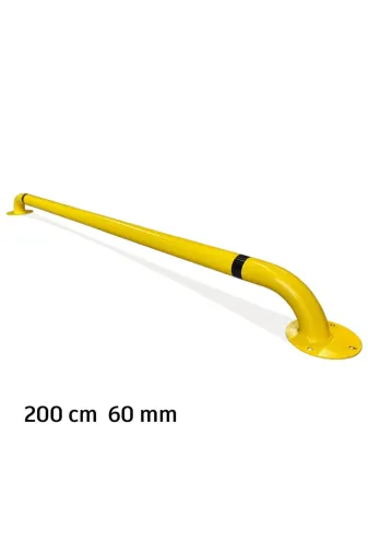 İlgi Trafik Metal Stoper Otopark Araç Ayırıcı Stoper Metal Park Bariyeri 200 Cm 60Ø 2Mm