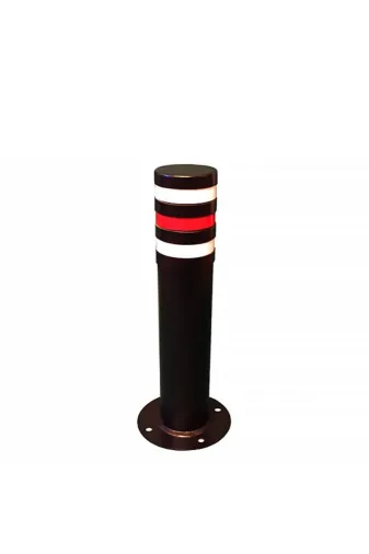 İlgi Trafik SB-012-SARI Sabit Bariyer Demir Park Dubası Metal Delinatör Park Bariyeri 50 Cm Sarı
