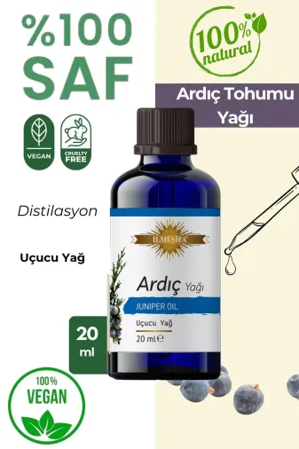 İLMİ ŞİFA Ardıç Yağı 20 Ml (Rahatlatıcı, Enerjik, Güçlü )