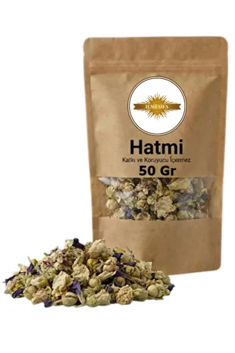 İLMİ ŞİFA Hatmi (Hatmi Çiçeği – Gülhatmi) Doğal Kurutma Yeni Mahsül Bitki Çayı 50 Gr