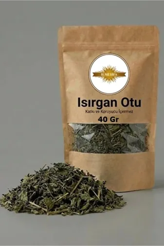 İLMİ ŞİFA Isırgan Otu (Isırgan Otu Yaprağı – Nettle) Kurutulmuş Bitki Çayı 40 Gr