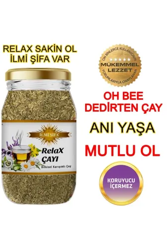 İLMİ ŞİFA Relax Çayı 140 Gr. (Rahatlatıcı, Ferahlatıcı Ve Huzur Verici )