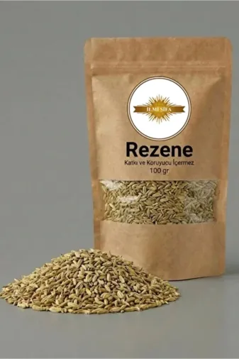 İLMİ ŞİFA Rezene Çayı ( Rezene Tohumu – Fennel Seed – Foeniculum Vulgare) Doğal Tane 100 Gr