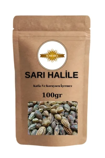 İLMİ ŞİFA Sarı Halile (- Elenmiş) 100 Gr (Sarihalile) Terminalia Chebula