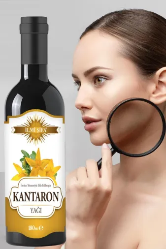 İLMİ ŞİFA Sarı Kantaron Yağı 180 Ml Saf Doğal Içilebilir Kantaron Yağı Yenileyici Iyileştirici