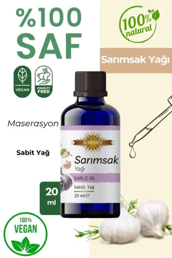 İLMİ ŞİFA Sarımsak Yağı 20 Ml (Koruyucu,bakim,besleyici,canlandirici)