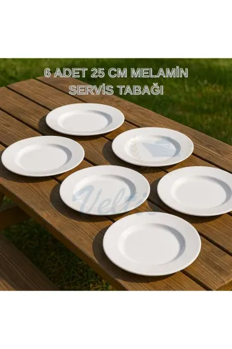 İMKA MELAMİN IMK21C 25 Cm Melamin Servis Tabak