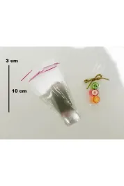 İnce Kısa Parmak Lolly Şeker Poşeti 200 Adet
