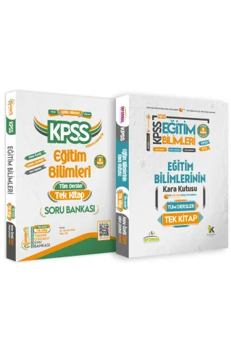 İnformal Yayınları 2020karabeyazkutuset Kpss Eğitim Bilimlerinin Kara Kutusu Tek Kitap Eğitim Özgün Tek Dijital Çözümlü Soru Bankası