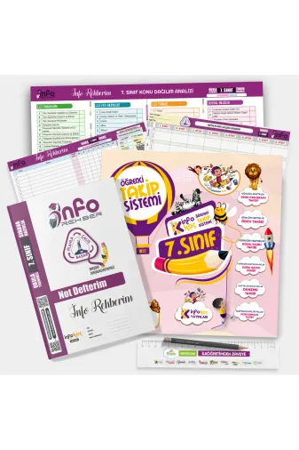 İnformal Yayınları 7SınıfTakipSet 2026 7.sınıf Bursluluk Info Koç Öğrenci-Öğretmen Destek Sistemi (Öğrenci Koçluğu Takip Seti)