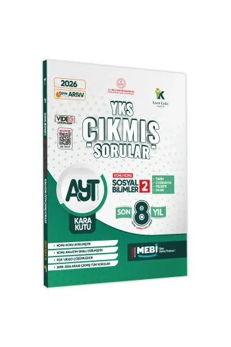 İnformal Yayınları 9786057419033 2026 Yks-Ayt Sosyal Bilimler Sözel2 Karakutu Ösym Çıkmış Soru Bankası Konu Konu Son 8 Yıl