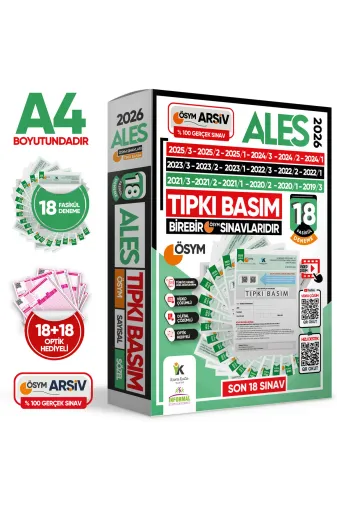 İnformal Yayınları ALES4LUDENEME2021 2026 Ales Ösym Tıpkı Basım Çıkmış Soru 18Li Deneme Paketi Video Ve Dijital Çözümlü Türkiye Geneli