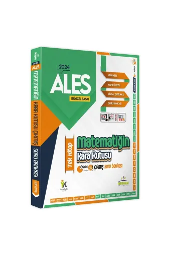 İnformal Yayınları ALESMATTEKKITAP4044 Ales Matematiğin Kara Kutusu Tek Kitap Konu Özetli Dijital Çözümlü Çıkmış Soru Bankası
