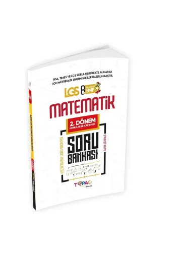 İnformal Yayınları DGSMAT2C2022 Topaç Yayınları 2026 8.sınıf Lgs Matematik 2.dönem Dijital Çözümlü Soru Bankası