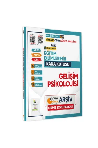 İnformal Yayınları EGITIMGELISIM2021 2025 Eğitim Bilimlerinin Kara Kutusu Gelişim Psikolojisi Çıkmış Soru Bankası K. Ö. Video/pdf Çözümlü