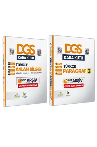 İnformal Yayınları KFSAK00000126 Dgs Türkçenin Kara Kutusu Konu Özetli Dijital Çözümlü Soru Bankası Altın Set Paket