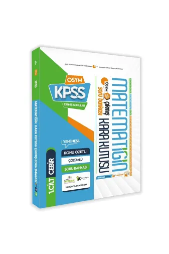 İnformal Yayınları KPSS2020MKK1 Kpss Matematiğin Kara Kutusu 1.cilt Konu Özetli Dijital Çözümlü Ösym En Kapsamlı Çıkmış Soru Bankası