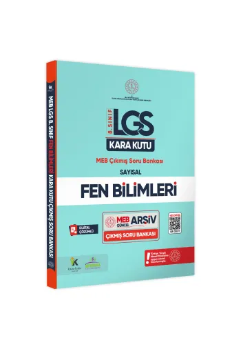 İnformal Yayınları LGSFEN4044 8.sınıf Lgs Fen Bilimlerinin Kara Kutusu Dijital Çözümlü Çıkmış Soru Bankası