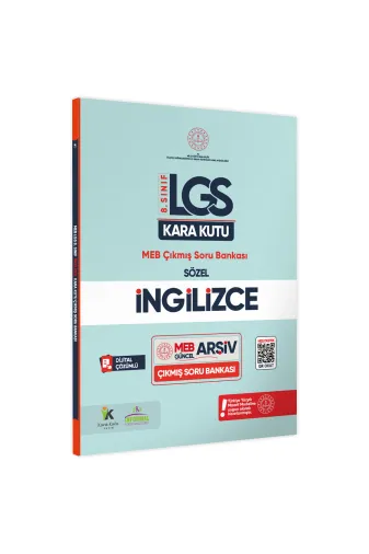 İnformal Yayınları LGSINGILIZCE4044 8.sınıf Lgs İngilizcenin Kara Kutusu Dijital Çözümlü Çıkmış Soru Bankası