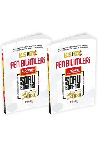 İnformal Yayınları TÜKK2020DGSSET 2026 8.sınıf Lgs Fen Bilimleri 2Li Set Dijital Çözümlü Soru Bankası