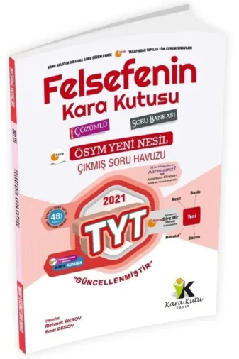 İnformal Yayınları TYTFELSEFE4044 Yks-Tyt Felsefenin Kara Kutusu Tamamı Çözümlü Çıkmış Soru Havuzu Bankası