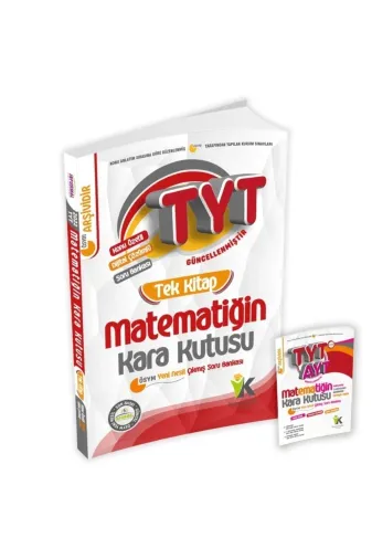 İnformal Yayınları TYTMATTEKKITAP4044 Tyt Matematiğin Kara Kutusu Tek Kitap Konu Özetli Dijital Çözümlü Çıkmış Soru Bankası