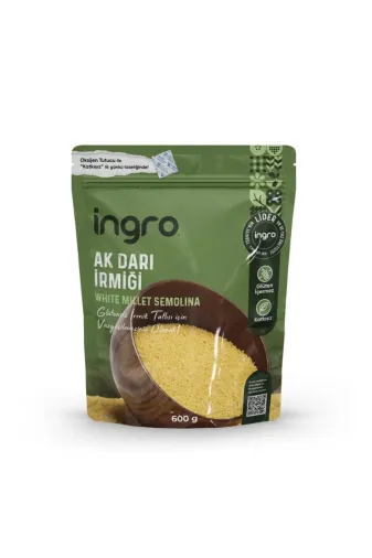 İngro 396995414 Glutensiz Ak Darı İrmiği 600 G