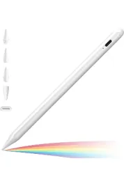 Ipad 10.2  2021 (9.nesil) Uyumlu Avuç Içi Algılamayan Stylus Kalem(3 Adet YEDEK UÇ DAHİL)