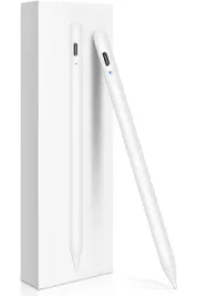 İpad Için Uyumlu Avuç içi Reddetmeli Dokunmatik Kalem Capacitive Active Stylus(3 Adet YEDEK UÇ)