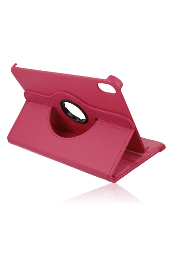 iPad Mini 6 Kılıf 360 Tablet Deri Kılıf - Pembe