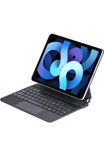 iPad Pro 11 (2022) Kılıf X7 Magic Manyetik Klavyeli Tablet Kılıfı - Siyah