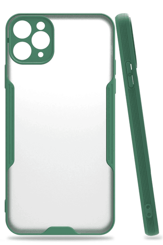 iPhone 11 Pro Kılıf Platin Silikon - Yeşil