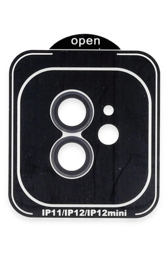 iPhone 11 PVD Metal Kamera Lens - Siyah