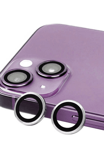 iPhone 14 Raze Metal Kamera Lens - Gümüş