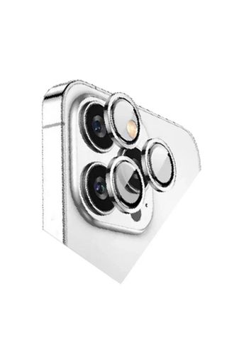 iPhone 15 Pro Max Bilvis Titan Kamera Lens - Gümüş