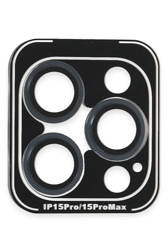 iPhone 15 Pro Max PVD Metal Kamera Lens - Lacivert