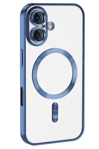 iPhone 16 Kılıf Kross Magneticsafe Kapak - Mavi