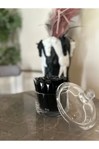 Islakmendilcim TYBOUT7ZZUOXJ26442 Alazpack Stick Şeker Siyah Baskılı 3Gr 3000 Adet